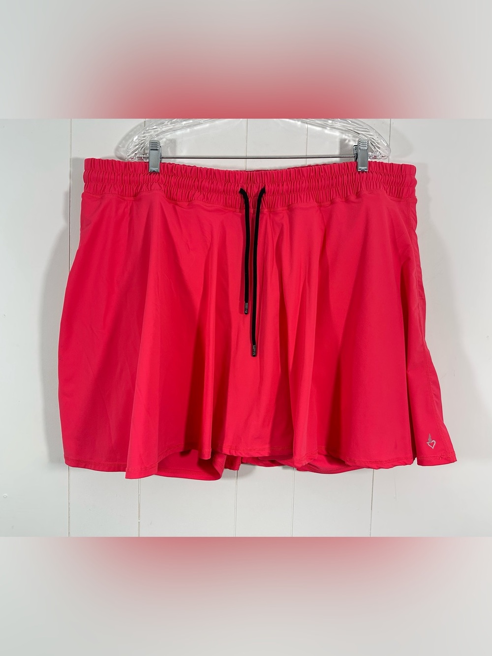 Torrid Active Skirt Skort Built In Shorts Plus 3X Golf Tennis Activewear HotPink